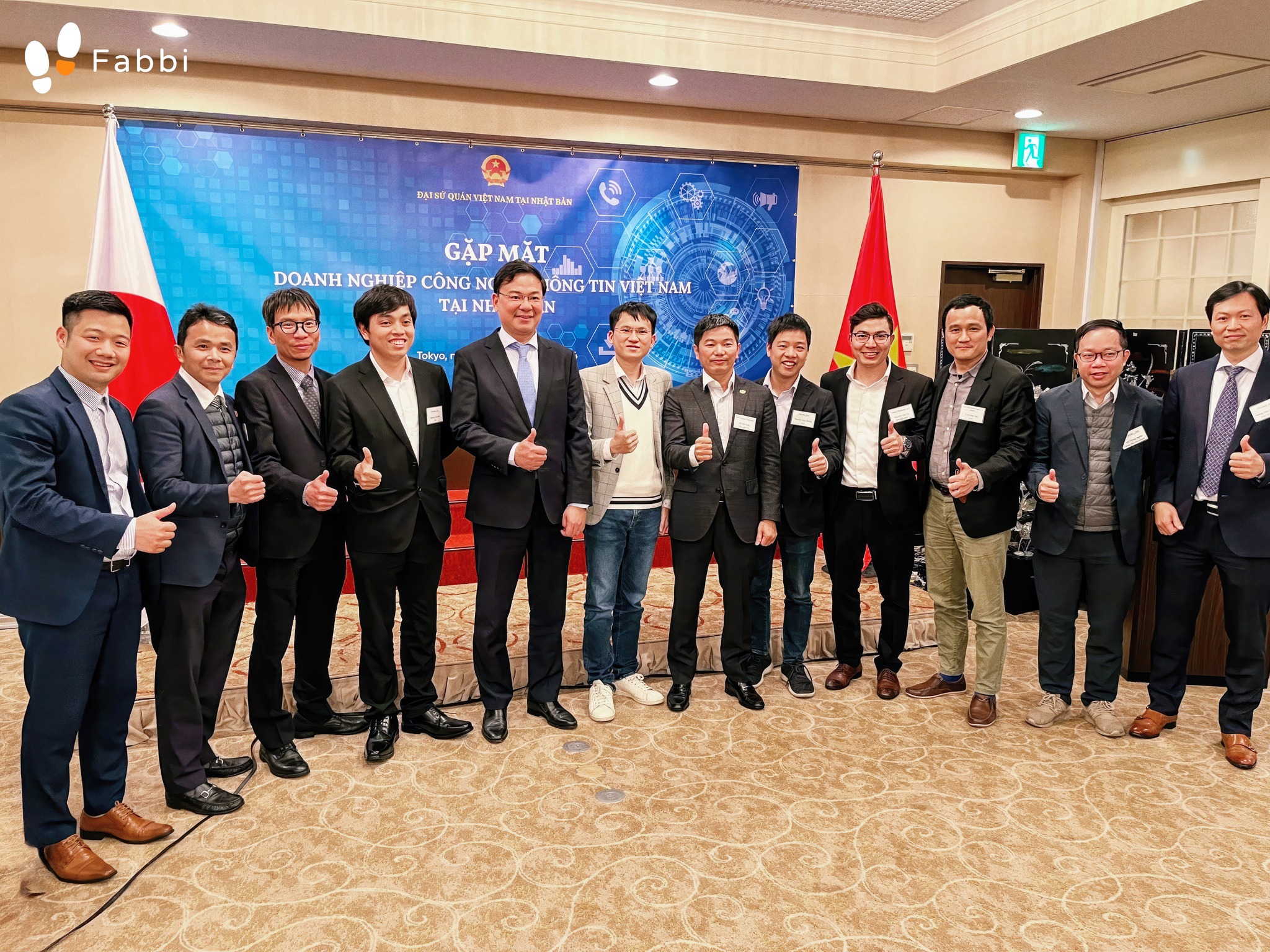 Fabbi attended the conference “Meeting Vietnamese IT enterprises in Japan” organized by the embassy