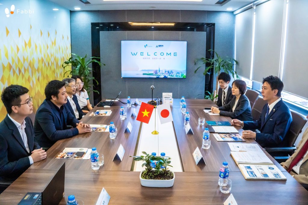 Fabbi honored to welcome the Mayor of Fukuoka City, Japan