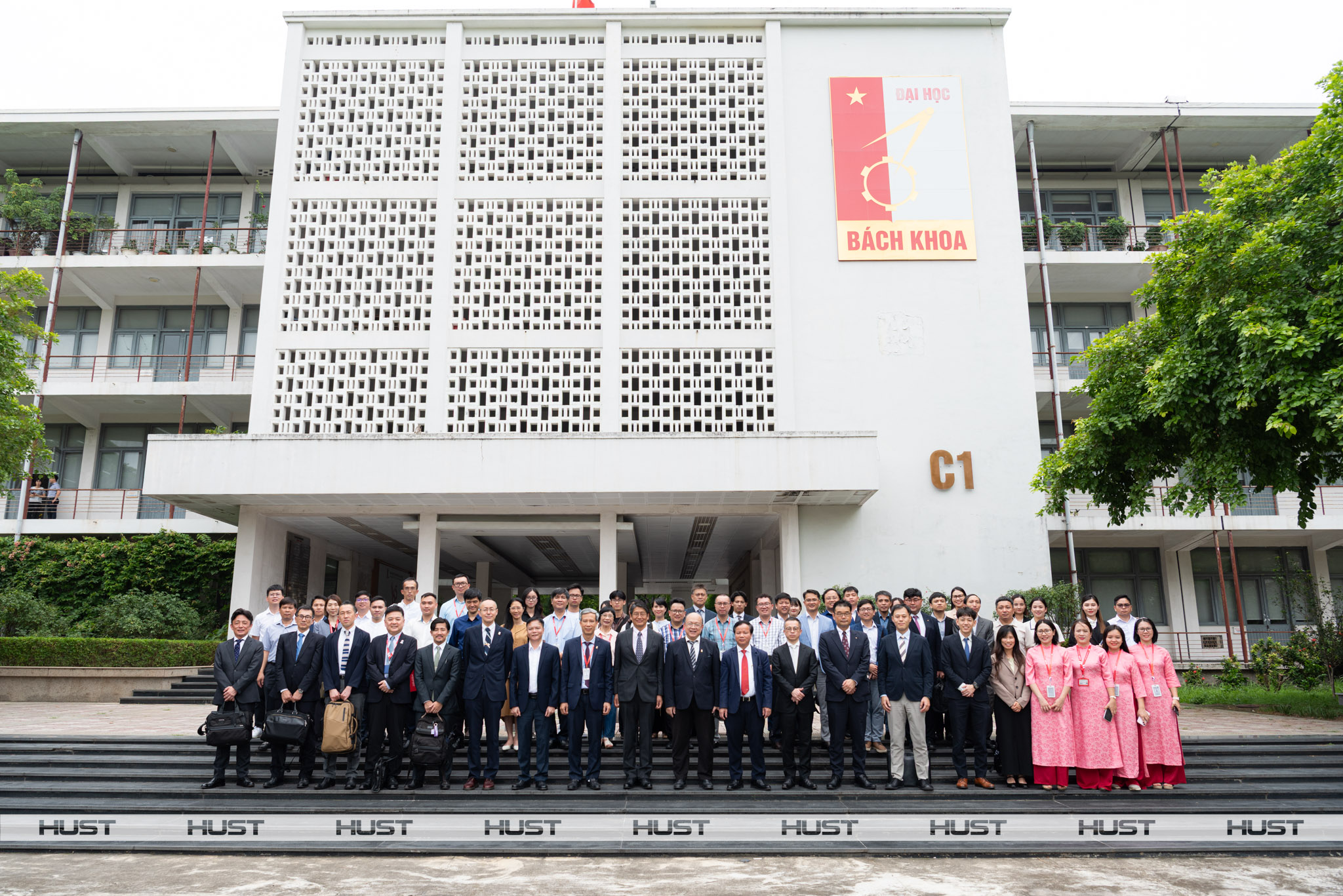 Fabbi attends the groundbreaking ceremony of the Vietnam – Japan space at Hanoi University of Science and Technology